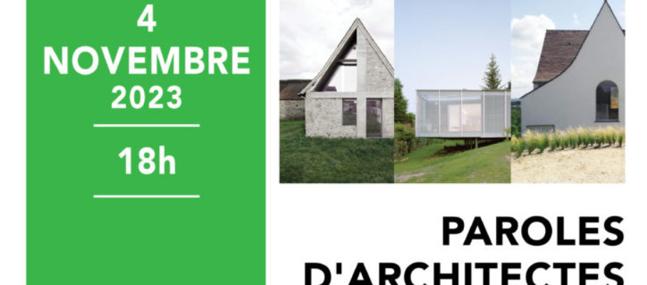 PINSAC - PAROLES D ARCHITECTES